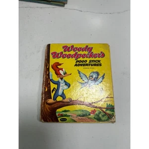Vintage Childrens Books Lot Woody Woodpecker Donald Duck Fireman Joe - Picture 1 of 14
