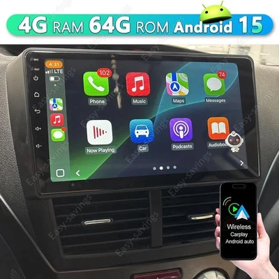 Radio estéreo para coche Apple CarPlay GPS 64 GB para Subaru Forester 2009-2013 Android 15 Foto 1 de 4