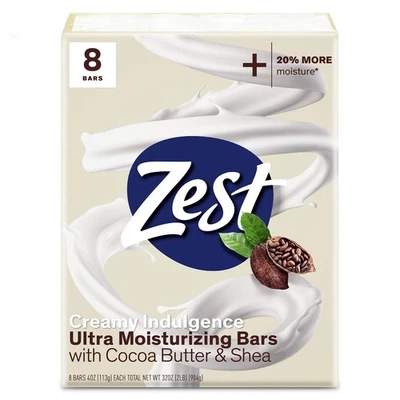 Bar Soap - 8 Bars - Enriched With Cocoa Butter And Shea for Ultra Moisturizin... - Image 1 of 4