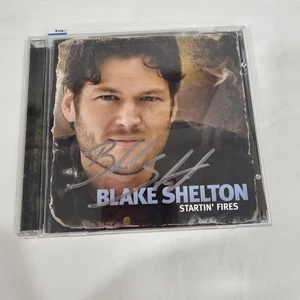 Blake Shelton Signed Cd "Startin' Fires" - Picture 1 of 4