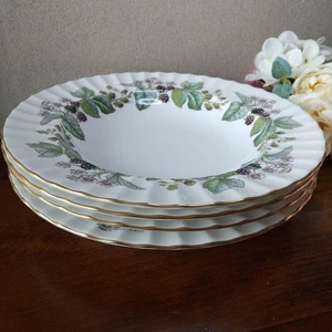 ROYAL WORCESTER Lavinia 24 cm Suppenteller 4 Stück - Bild 1 von 11