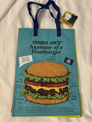 TRADER JOE’S NEW STYLE Re-usable shopping bag From Boston - Image 1 of 4