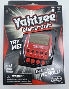 NUOVO Yahtzee 2012 gioco elettronico digitale portatile Hasbro A2125 - Foto 1 di 4