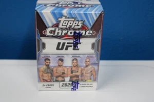 2025 Topps Chrome UFC Factory Sealed Blaster Box! AUTOs?(CF-1) - Picture 1 of 6