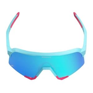 100 Percent S3 LE Tatis 4 Soft Tact Blue Sunglasses with Blue Topaz Mirror Lens - Picture 1 of 4