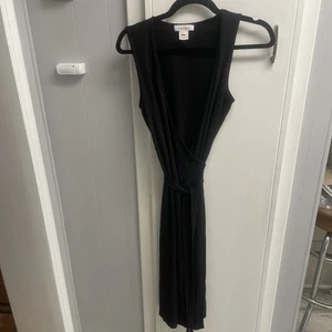 Black Calvin Klein wrap dress - Picture 1 of 5