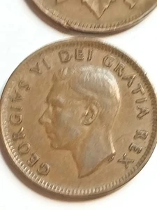 1951 Canada 1 cent coin - Picture 1 of 3