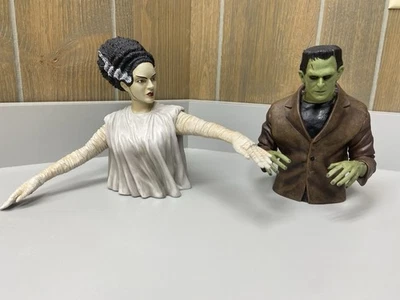 Diamond Select универсальные монстры ФРАНКЕНШТЕЙН И НЕВЕСТА. Банк - Изображение 1 из 4