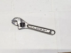 Vintage Utica Tools 91-4 Adjustable Wrench - Picture 1 of 6