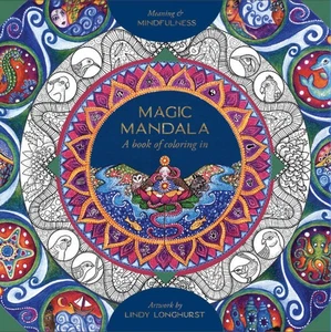 Magic Mandala a Book of Coloring in Blue Angel - Picture 1 of 5