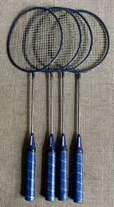 Set of 4 Sportcraft Badminton Racquets - Picture 1 of 6