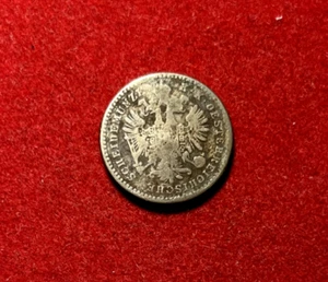 Austria 1858 A Kreuzer Copper Coin KM#2186 T3400a - Picture 1 of 2