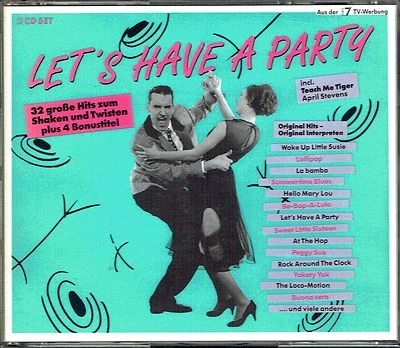 (2CD's) Let's Have A Party - Wanda Jackson, Danny & The Juniors, Kalin Twins - Bild 1 von 2