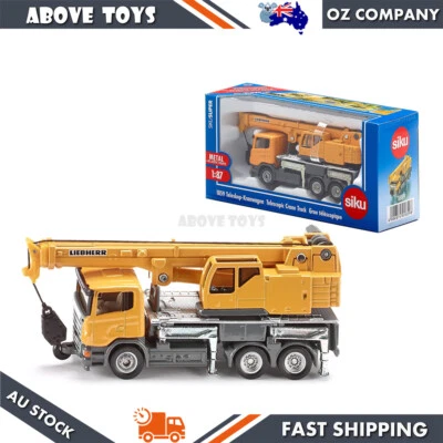 Siku 1:87 Scale Scania Telescopic Crane Truck Diecast Model - Image 1 of 4