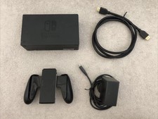 Official Nintendo Switch Docking Station, HDMI Cable, Charger, Wrist Grip Tested