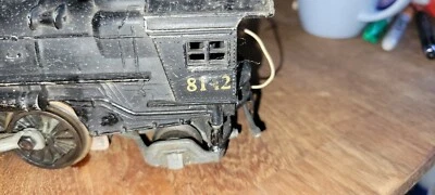 LIONEL 8142 CAST IRON STEAM ENGINE WITH CHESSIE SOUND TENDER, O GUAGE - REDUCED! - Image 1 of 4