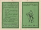 DLRG - Grundschein 1931 ausgestellt in Dresden fr einen Pol. Anwrter