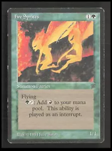 Tarjeta Magic The Gathering Magic The Gathering Fire Sprites Common Legends CB-1-3-A-48 Magic The Gathering - Imagen 1 de 7