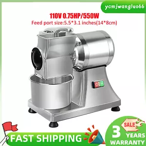 Molinillo de queso eléctrico 0,75 HP 550 W 88 LB/hora para pan de mantequilla de queso EE. UU. - Imagen 1 de 8