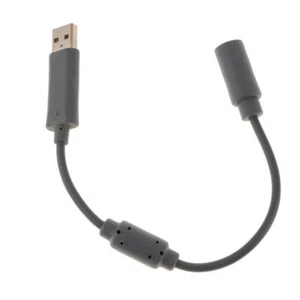 USB Breakaway Cable Cord Adapter For    360 PC Wired Controller - Picture 1 of 7