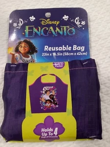 Bolsas de compras reutilizables Disney Encanto XLarge púrpura hermana - Imagen 1 de 2