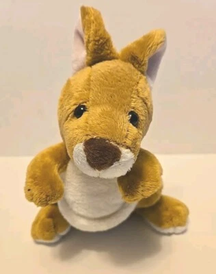 Ganz Webkinz 9” Kangaroo HM180 Brown Plush Stuffed Animal No Code  - Image 1 of 4