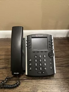 Polycom VVX 410 Business Phone 12-Line Gigabit VoIP PoE HD Voice w/ Stand - Picture 1 of 3
