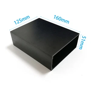Caja dividida eléctrica con carcasa de aluminio 125(4.92")X51(2")X160(6.3")mm HAZLO TÚ MISMO NUEVO - Imagen 1 de 5