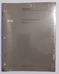 DEC Digital DECintact Transaction Processing System - Introduction - Picture 1 of 1