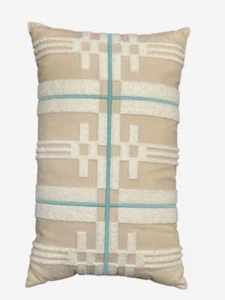Charter Club Beige Damask Terra Mesa Decorative Cotton Pillow-14" x 22" - Picture 1 of 2