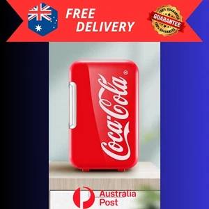 Coca-Cola 6L Mini Fridge Portable Cooler Warmer Home Car Dorm Cosmetic 12V/220V - Picture 1 of 5
