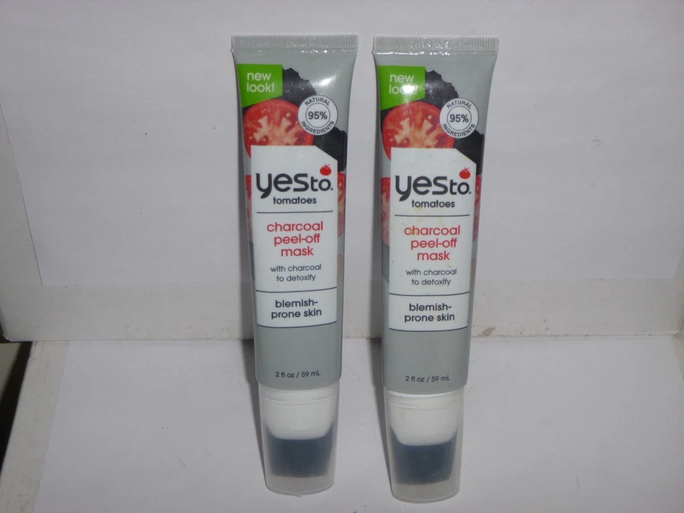 (Paquete de 2) Mascarilla desintoxicante de carbón para piel clara SÍ a los tomates -- 2 oz Foto 1 de 1