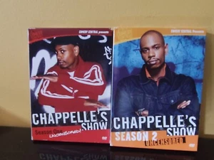 LOT Chappelle’s Show Seasons 1 & 2 DVD Sets Uncensored Complete Dave Chappelle - Picture 1 of 7