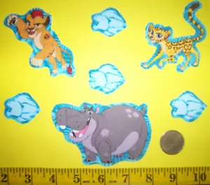 New Disney The Lion Guard Iron-ons Fabric Appliques Iron-ons - Picture 1 of 1