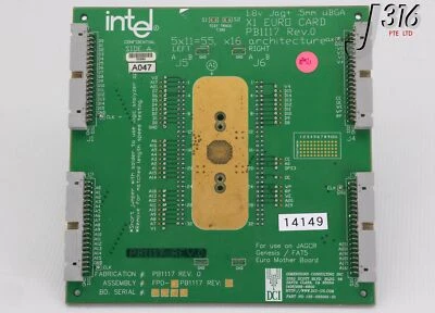 14149 INTEL PCB, X1 EURO CARD, FPD-APB1117 PB1117 - Image 1 of 4