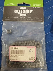 #25 Chain 122 Links 30 inch for Currie Schwinn Ezip 4.0 Electric Scooter New - Picture 1 of 1