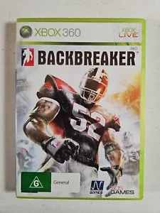 Backbreaker (2009) XBOX 360, American Football - Complete - Free Postage - Picture 1 of 3