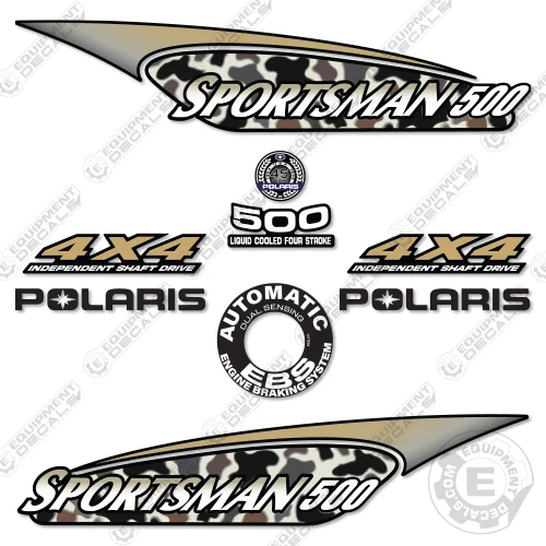 Fits Polaris Sportsman 500 Decal Kit ATV - 7 YEAR OUTDOOR 3M VINYL! - Image 1 of 1