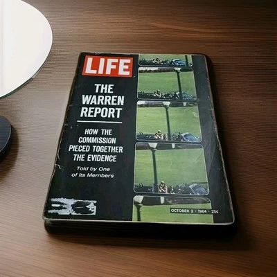 Vtg Life Magazine October 2, 1964 The Warren Report, JFK Assassination Foto 1 de 4