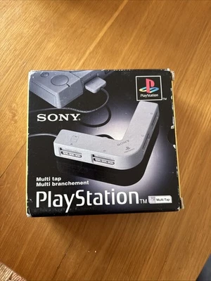 Official Sony PlayStation Multitap SCPH-1070 PS1 PS2 PS Multi Tap Tested Used - Immagine 1 di 4