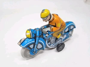 Tin Toy - Motocicletta di Latta - EN-12-63 - Foto 1 di 9