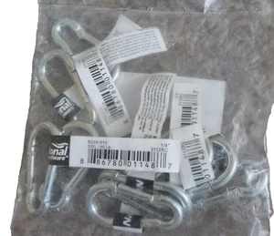 (10er-Pack) National Hardware N350-510 ineinandergreifende Schnappfeder verzinkt 1/4 Zoll - Bild 1 von 2