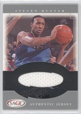 2001 Sage Authentic Jerseys Silver /200 Steven Hunter #J11 Rookie RC - Image 1 of 2
