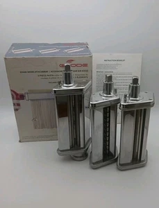 GVODE 3 Stück Pastaschneider Rollenaufsatz passend für alle Kitchenaid Standmixer - Bild 1 von 8