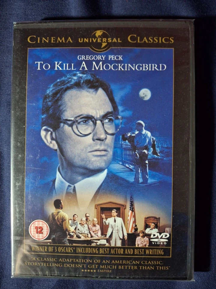 TO KILL A MOCKINGBIRD DVD , region 2,4 pal..uk. - Image 1 of 1