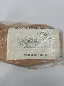 Vintage Stoney Point Decoys Do-A Duck Hen Mallard Massivholz Kit Made USA - Bild 1 von 4