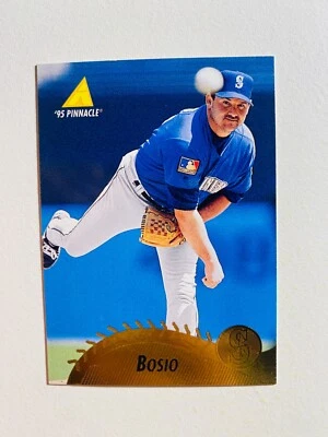 1995 PINNACLE #13 CHRIS BOSIO NM-MT MLB BASEBALL CARD - Image 1 of 2