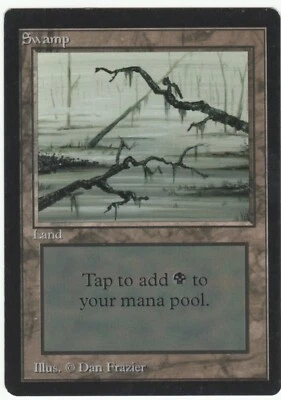 Beta MTG  Swamp C Magic NM - Image 1 of 2