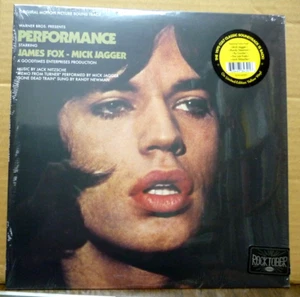 PERFORMANCE Soundtrack LP Yellow Colored Vinyl ROCKTOBER Mick Jagger Ry Cooder - Picture 1 of 3