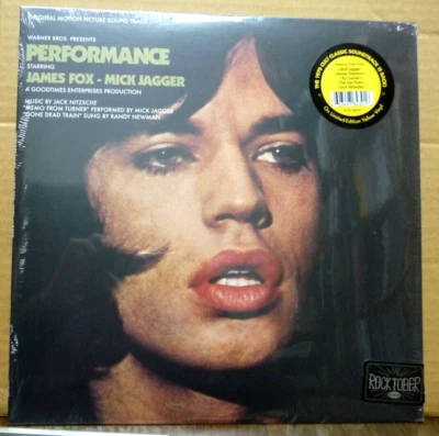 PERFORMANCE Soundtrack LP Yellow Colored Vinyl ROCKTOBER Mick Jagger Ry Cooder - Image 1 of 3